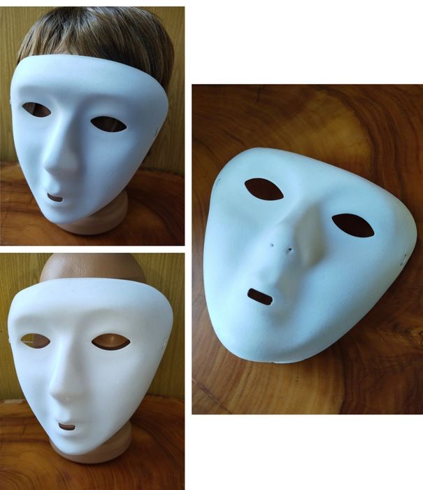 Маска безликий, карнавальная маска,хеллоуин, венецианская маска