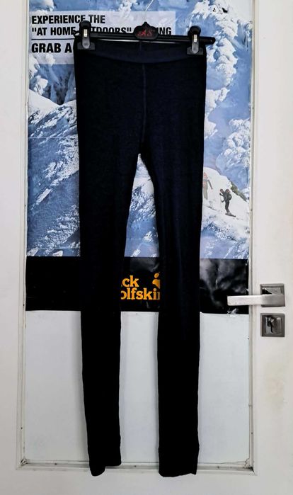 Leginsy termiczne dla chlopca 158/164 100% wełna merino