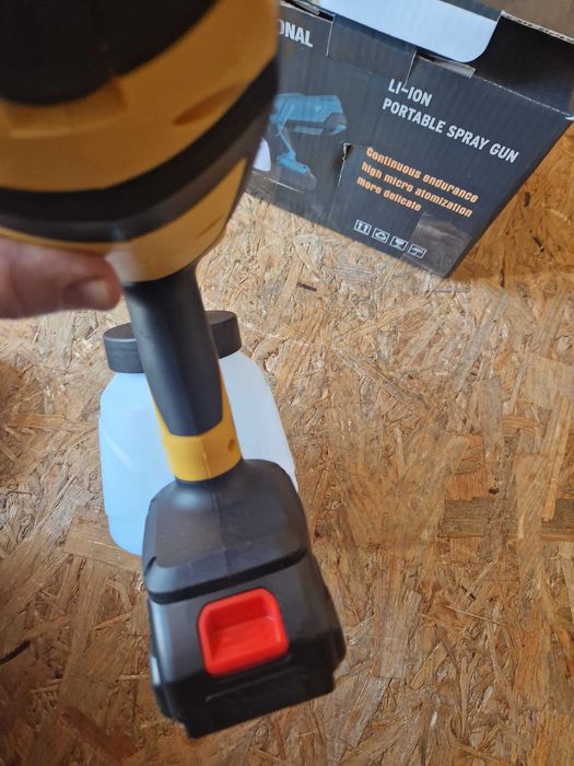 PISTOLET DO MALOWANIA ścian elektryczny malarski 48V 5000mAh Zidpol