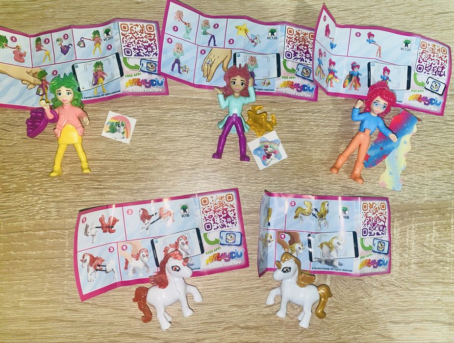 Кіндер дівчата принцеси поні єдиноріг Kinder