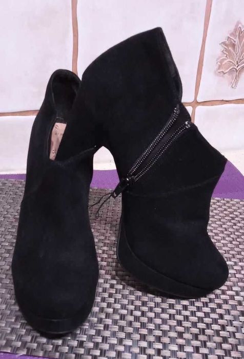 botki  zamszowe 39