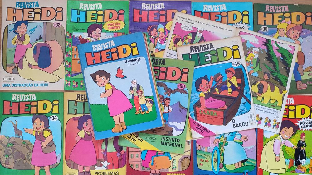 Heidi - revistas infantis (1976)