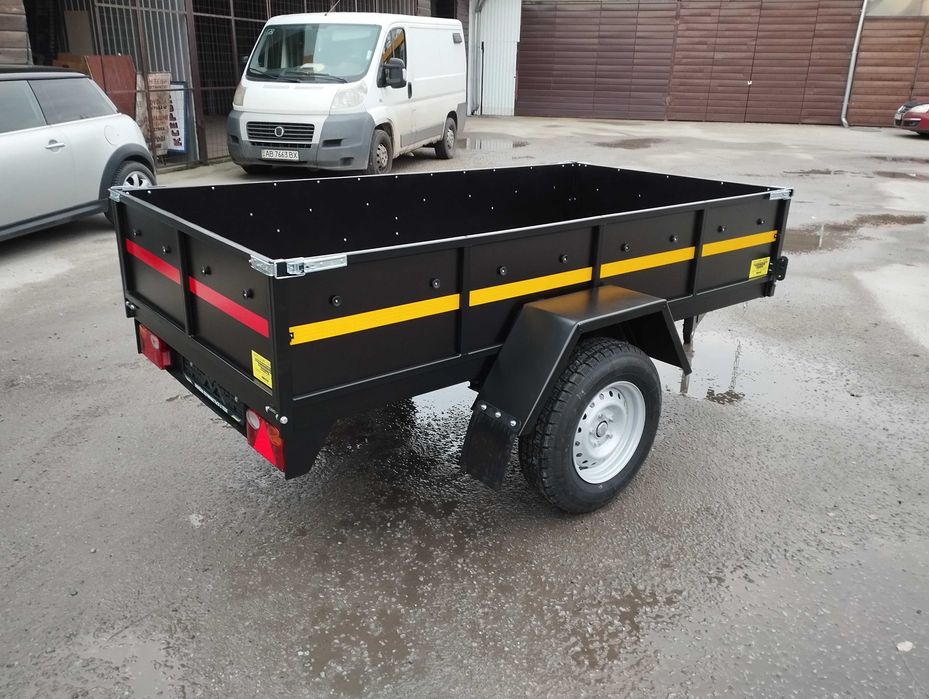 Новий бортовий причіп на 1500кг, легковий причіп, прицеп, причеп.