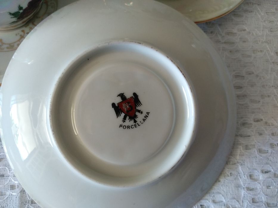 Serviço de chá em louça