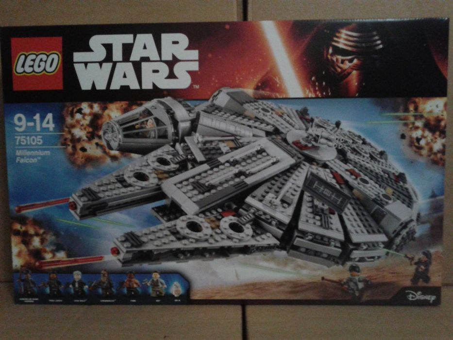 Lego Star Wars Novo e Selado ref: 75048/75096/75102/75105/75256/75257