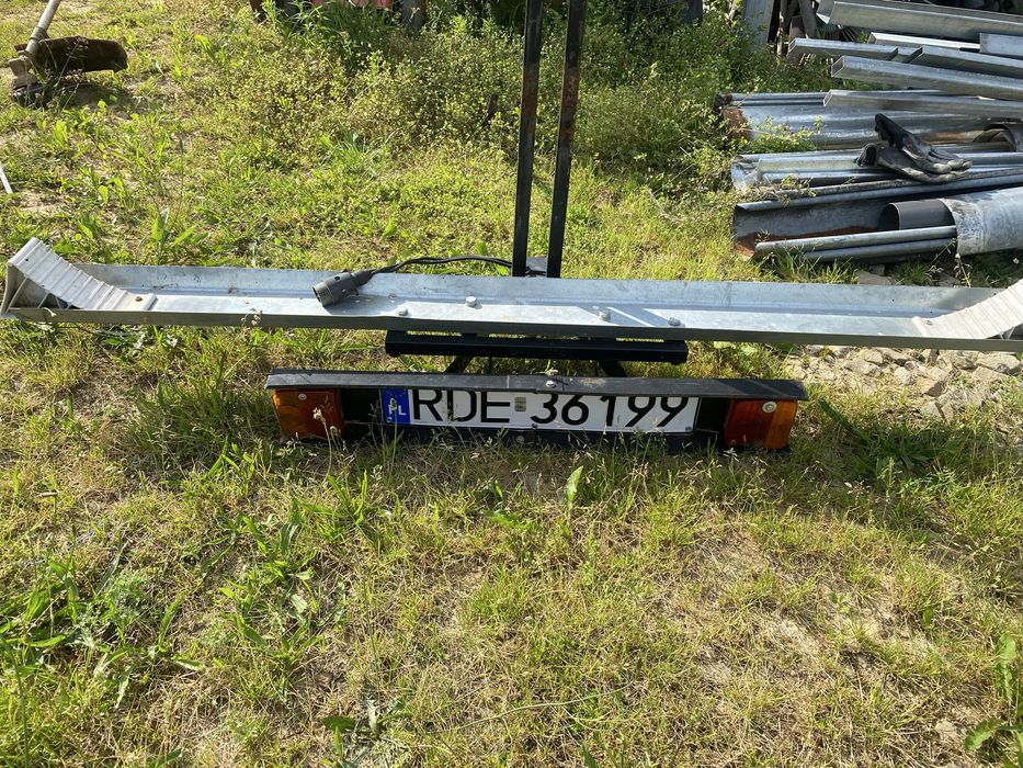 Bagaznik do przewozenia pitbike na hak