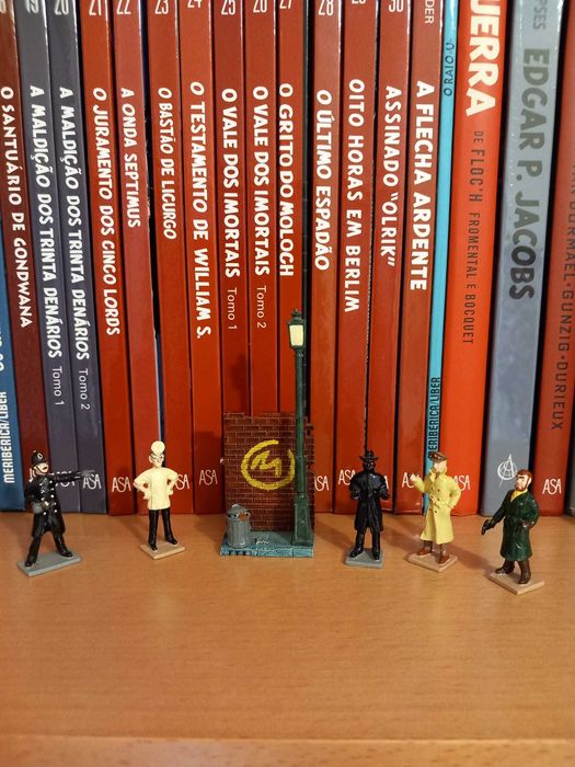 Blake e Mortimer A Marca Amarela 6 figuras PIXI mini
