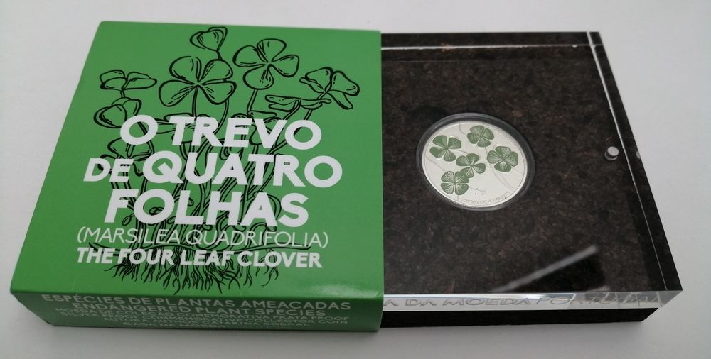 *Conjunto Proof Prata Tevo e Maravilhas Natureza