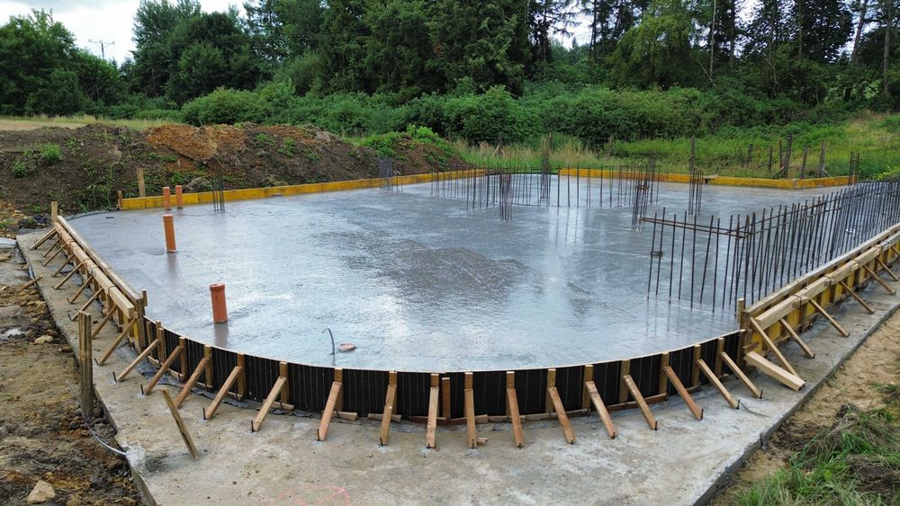 Wykonanie płyty fundamentowej, płyta fundamentowa, płyty fundamentowe