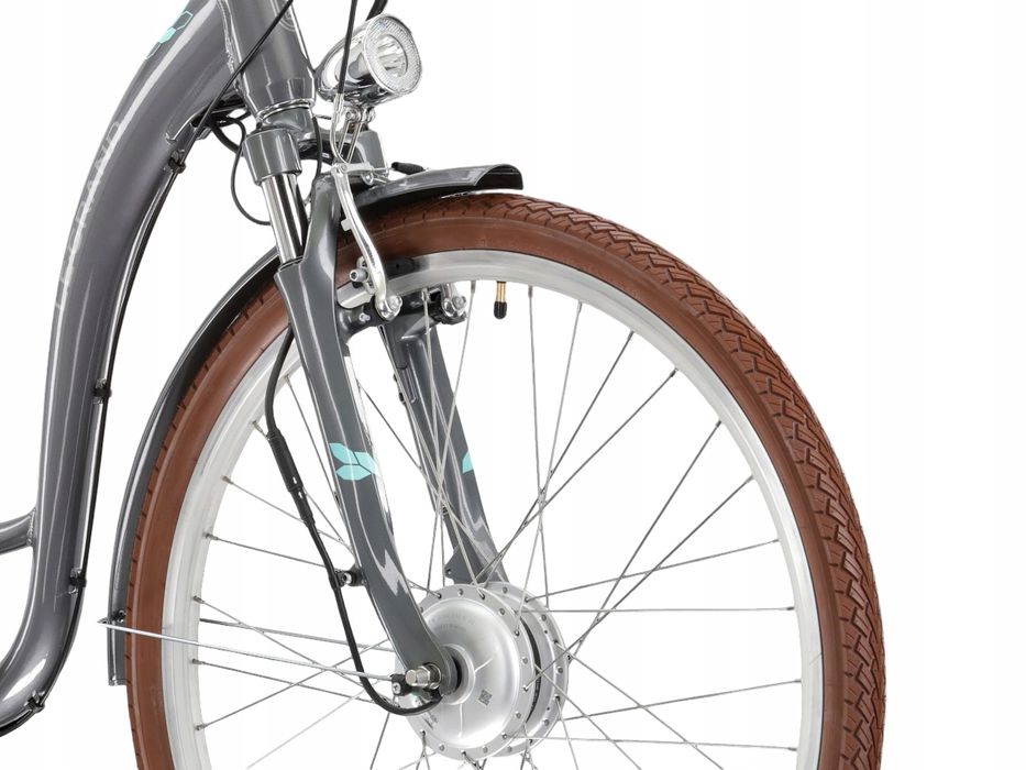 Rower Miejski Damka Le Grand eLille 1 Grafitowy Roz. L 19" *Koła 28*!