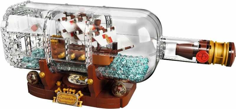 Lego 21313 Ship in a Bottle Novo e Selado