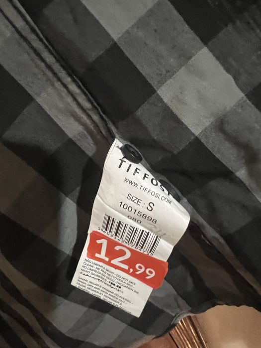 Camisa xadrez Tiffosi