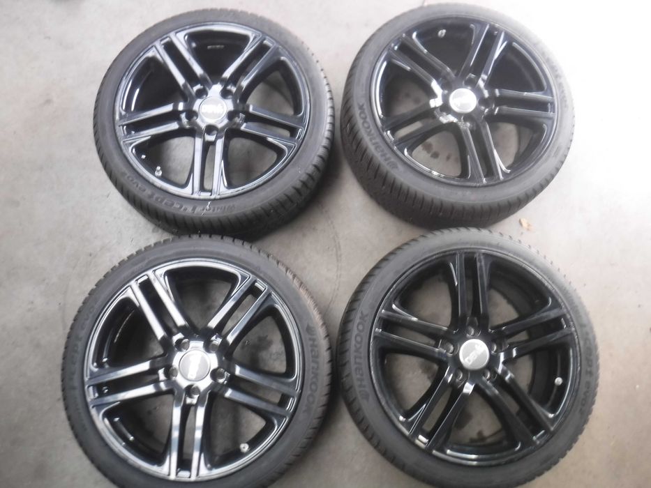 4szt. Alufelgi DBV np.Toyota 18cal. szer.8j ET40 5x114,3 Czarne +TPMS