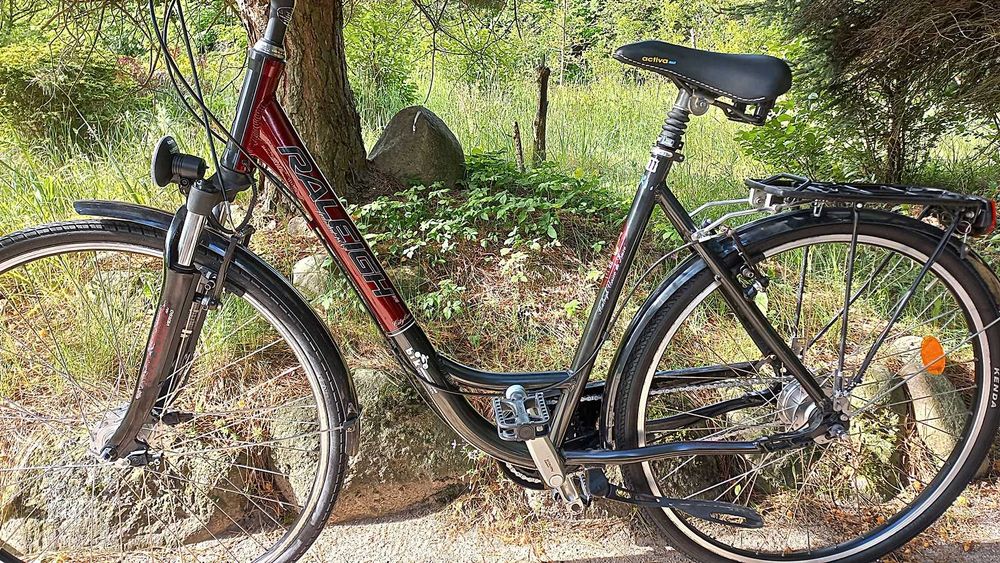 Alu Rower Miejski Damski Niska Rama Raleigh Ibnico De Luxe Nexus 8 28