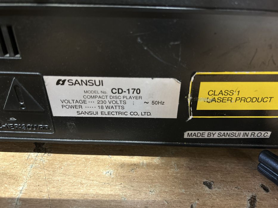 Sansui CD -170  odtwarzacz cd