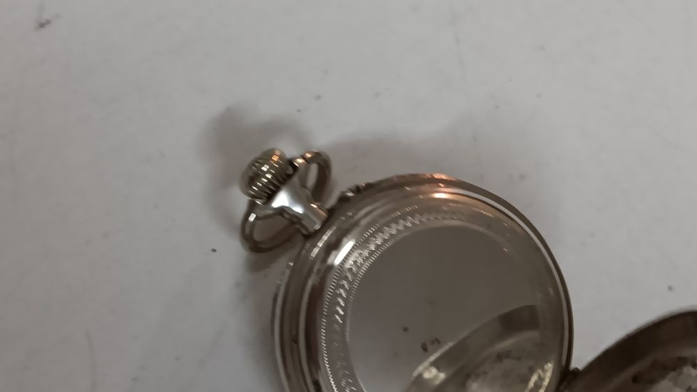 Relógio bolso corda antigo Ancre 15 jw Swiss