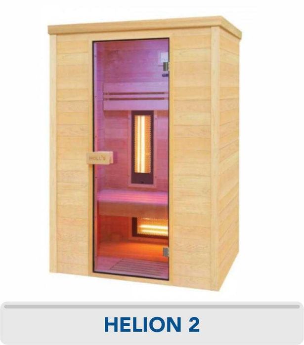 Sauna infravermelhos HELION 2 pessoas 2.500€ - Mergulho Salgado Piscinas e Spas