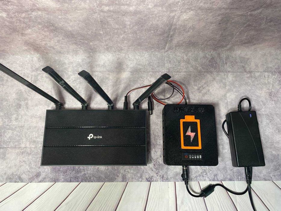 ДБЖ UPS-24W для роутера та оптичного термінала ONU