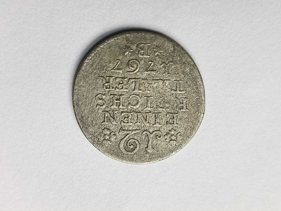 Talar 1/12 talara 1767 Prusy Fryderyk ll oryginał Srebro