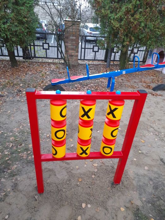 Kółko krzyżyk  na prywatne I państwowe place zabaw