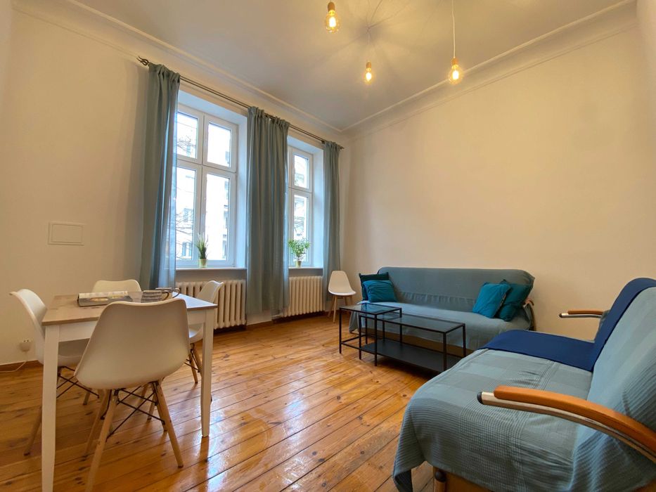 2 pokojowe | duży salon + sypialnia | Łazarz | Park Wilsona | od zaraz