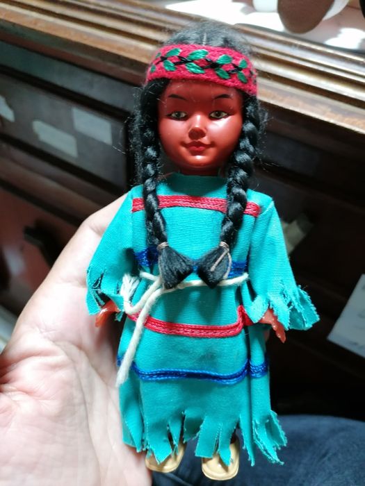 Boneca a corda  vintage