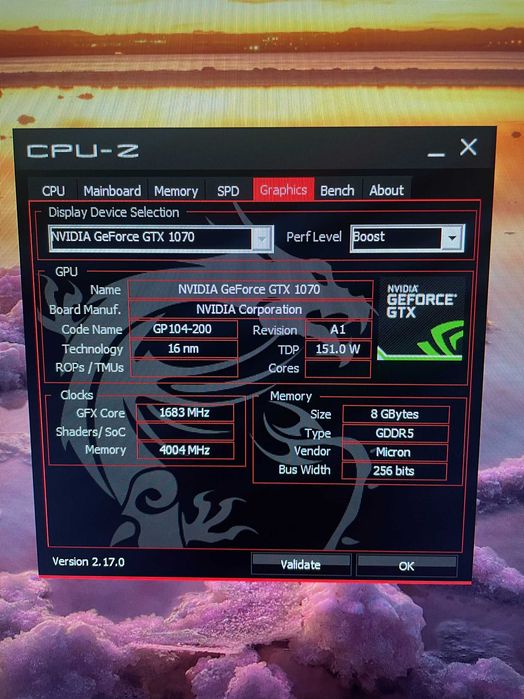 Игровой ПК GTX1070 + Игровой монитор 144гц