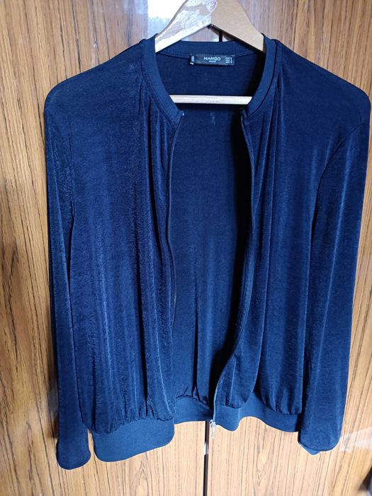 Bluza bejsbolówka damska granatowa