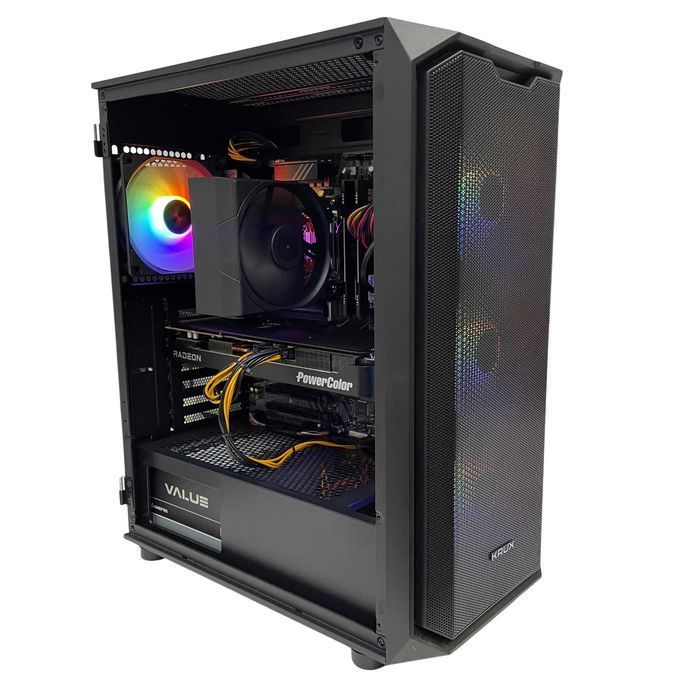 Komputer Gamingowy Ryzen 7 7800X3D RX 9070 32GB DDR5 2TB M2