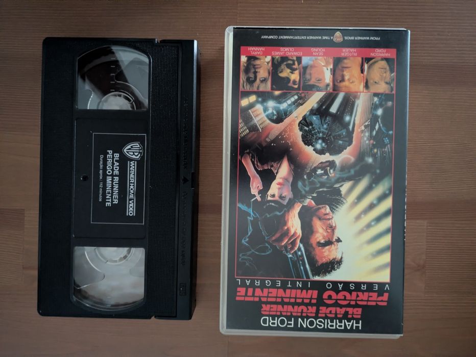 VHS " Blade Runner " Edição Integral de Realizador 1982 (Opt. Estado)