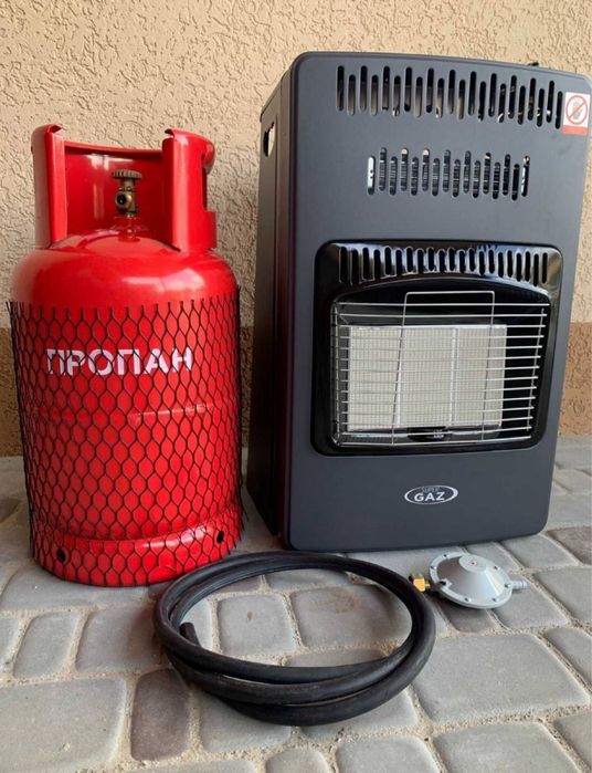 Газовый обогреватель + вентилятор