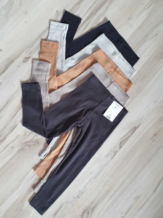 Legginsy chłopięce prążek 6-7 lat / 116-122cm George