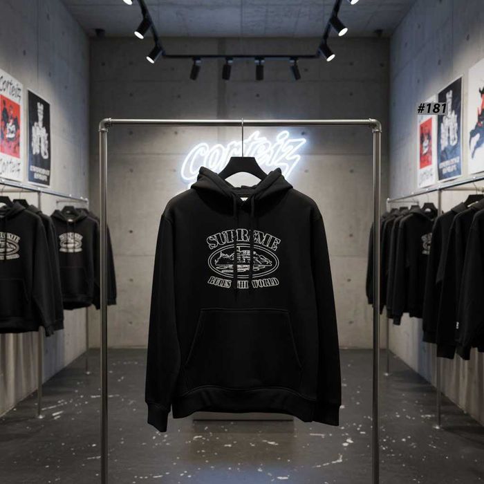 Худи Corteiz Hands Черное » Кофта Кортез Чорна