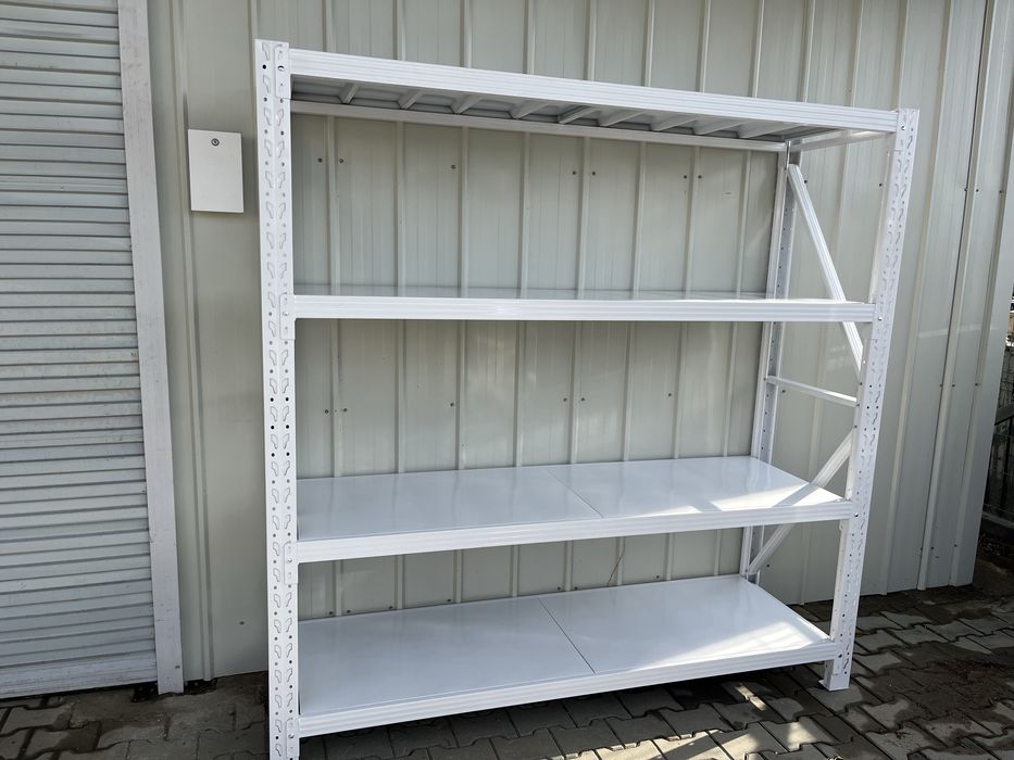 Regał magazynowy regaly magazynowe mocne stalowe do garażu sklepu