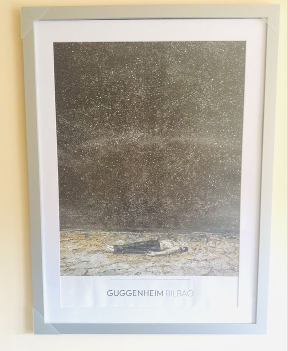 Quadro com moldura original Guggenheim Bilbao