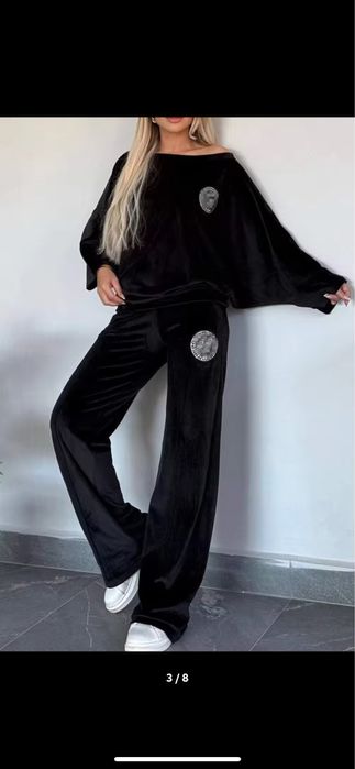 Велюровый костюм большой размер