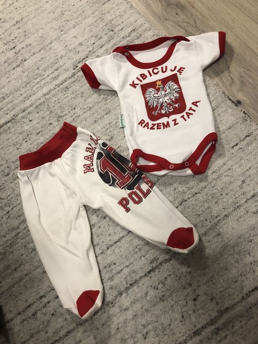 Komplet małego kibica w rozm. 68