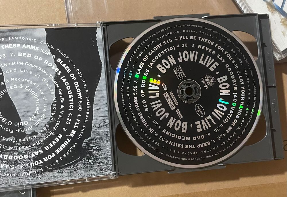 CD duplo Bon Jovi