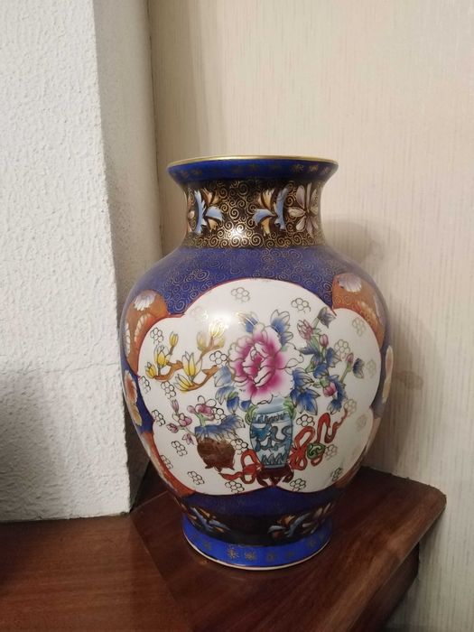 Pote de louça Azul