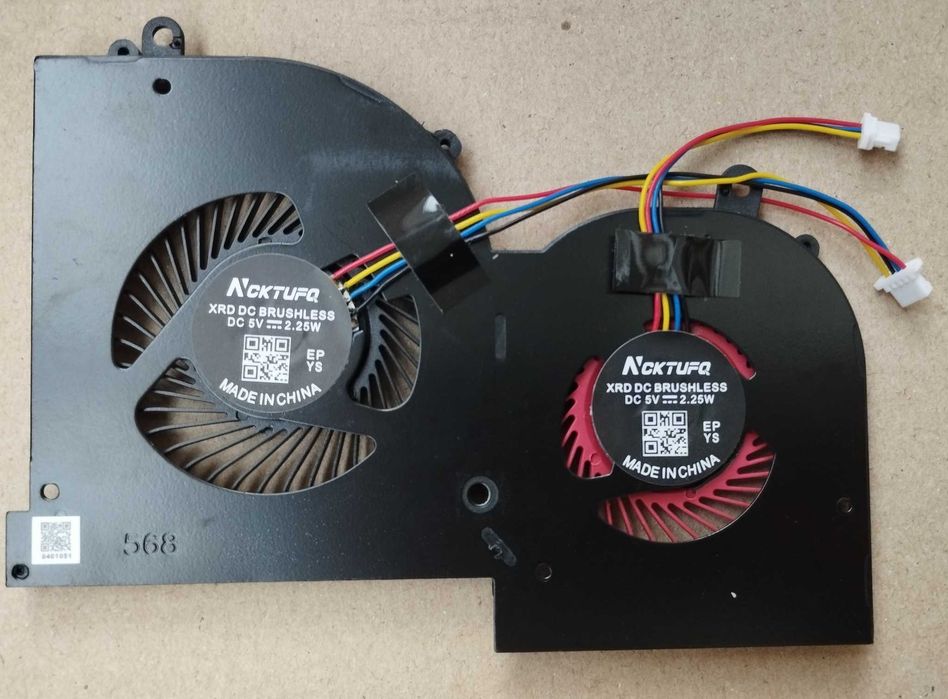 Вентилятор кулер MSI GS65 GS65VR P65 MS-16Q1 MS-16Q2 MS-16Q3