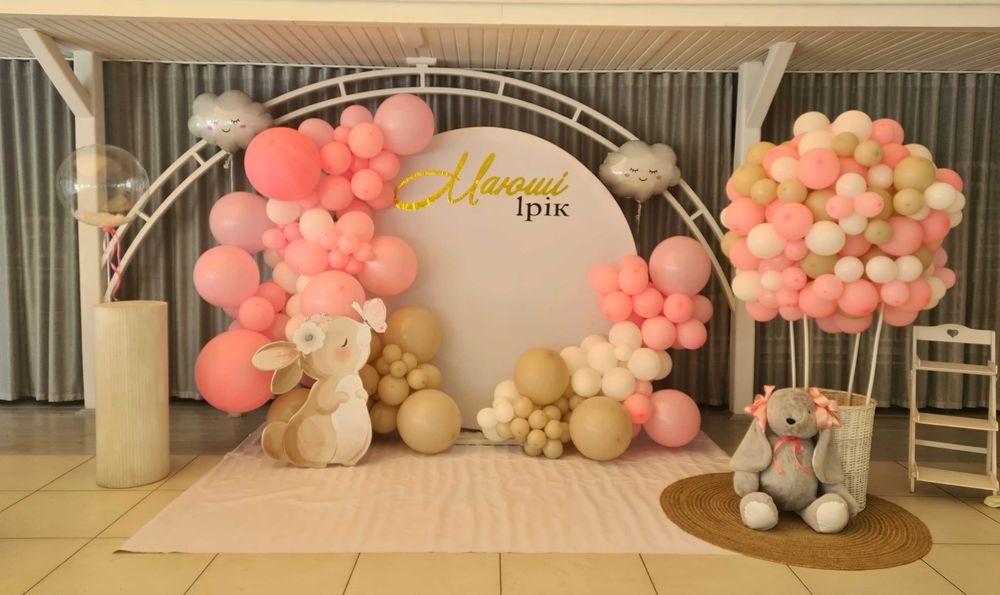 Фотозона на хрещення, день народження