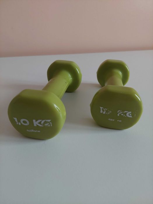 Conjunto de halteres / pesos Domyos 1 kg (par)