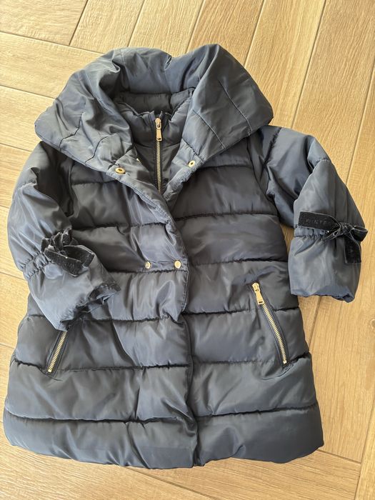 Kurtka zara kurtki zimowe dziewczynki 104 buty zimowe kozaki smyk cool