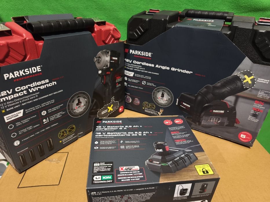 Kit 2 Máquinas Performance 12v Parkside