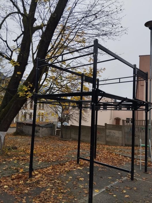 Konstrukcja Plac Park Street Workout Drążek podciągania  CROSSFIT