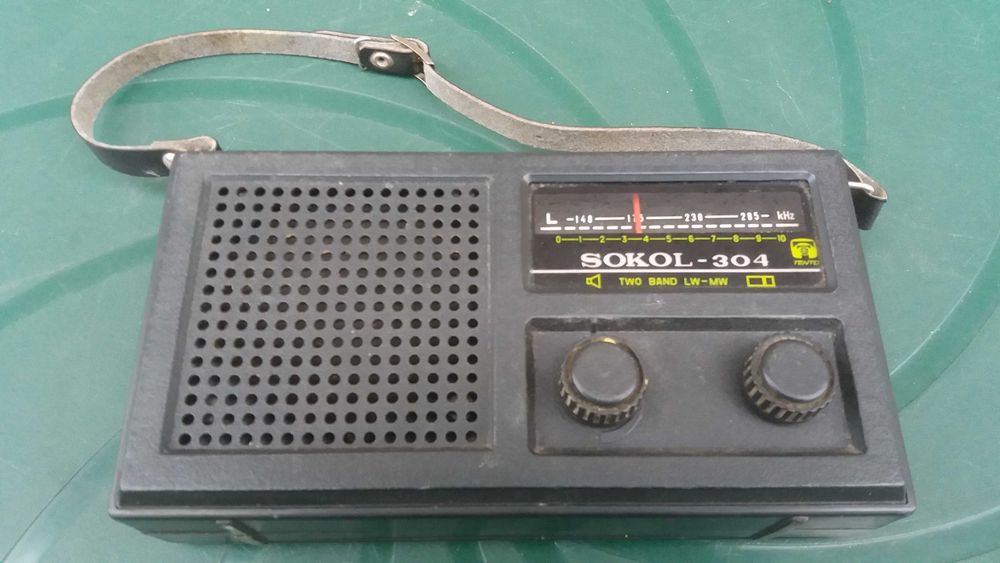1970-te   Radyjko  '' SOKOL '' - 304  , made in USSR