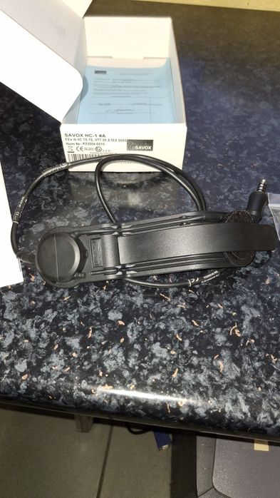 Słuchawka z mikrofonem kostnym Savox HC-1 ATEX