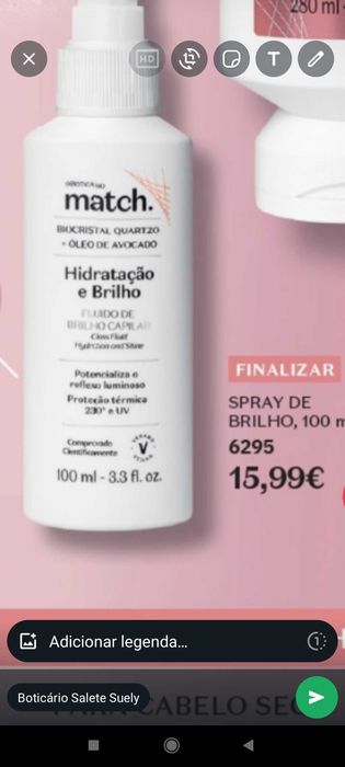 Kit boticario pronta entrega