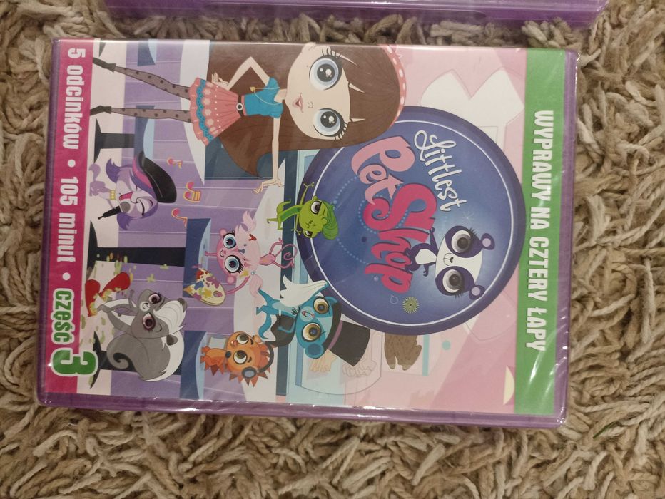Płyty na DVD pet shop