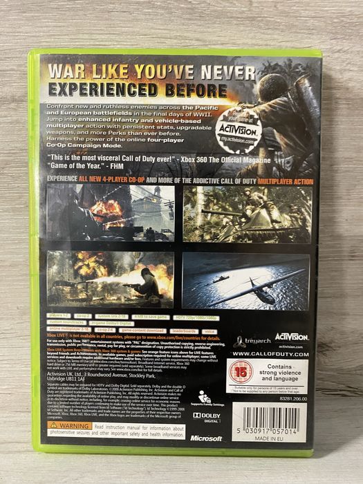 Gra wideo Call of duty xbox